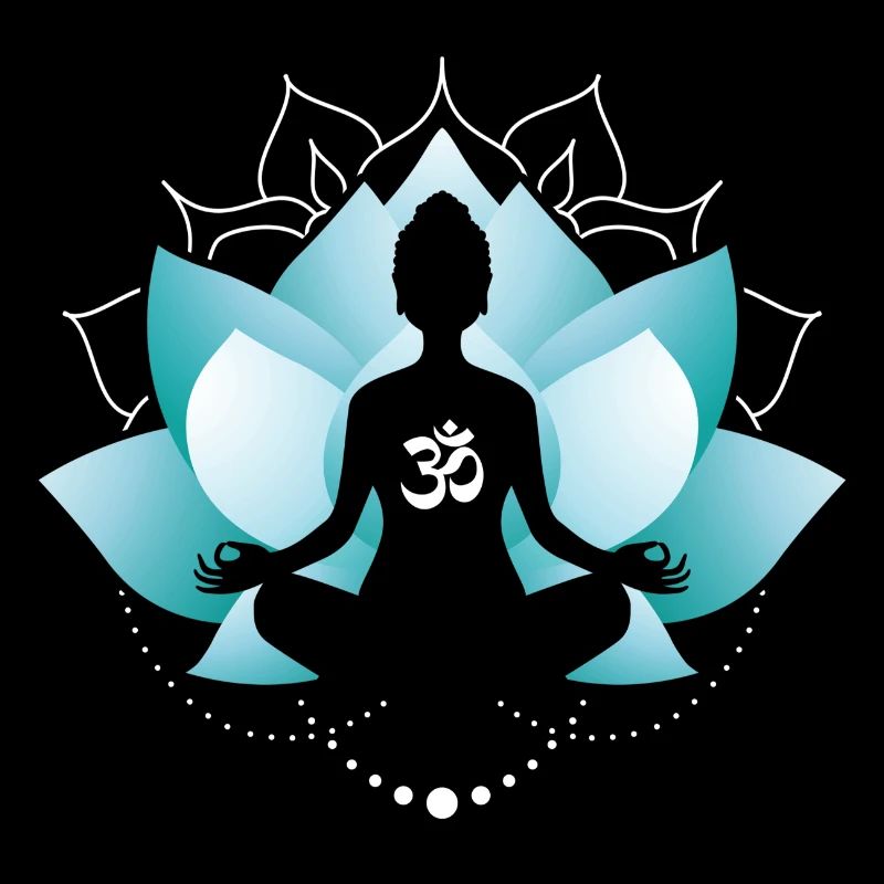 Fleur de lotus bleu