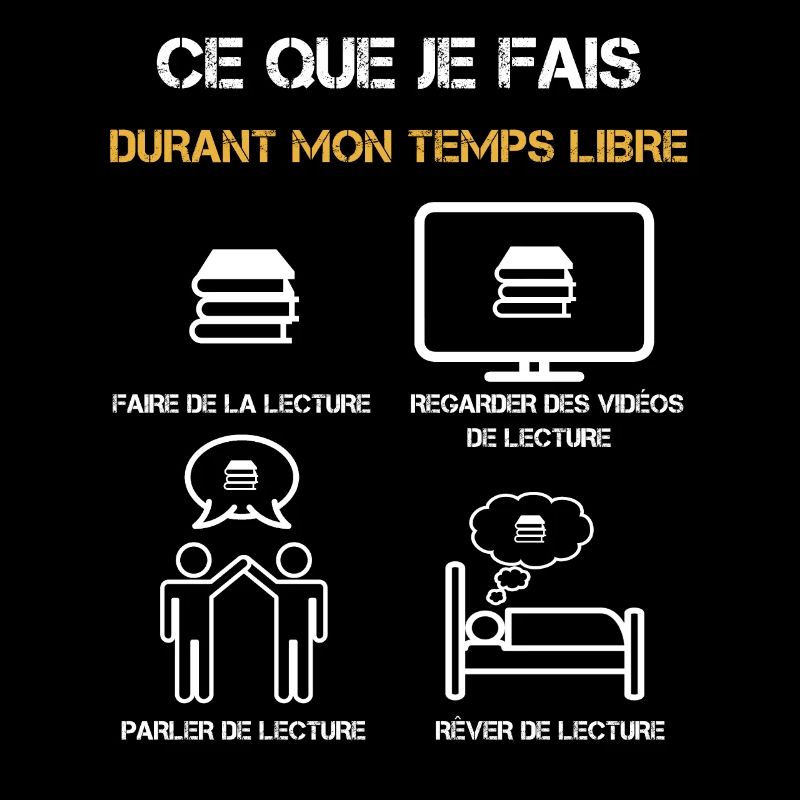 lecture temps libre humour