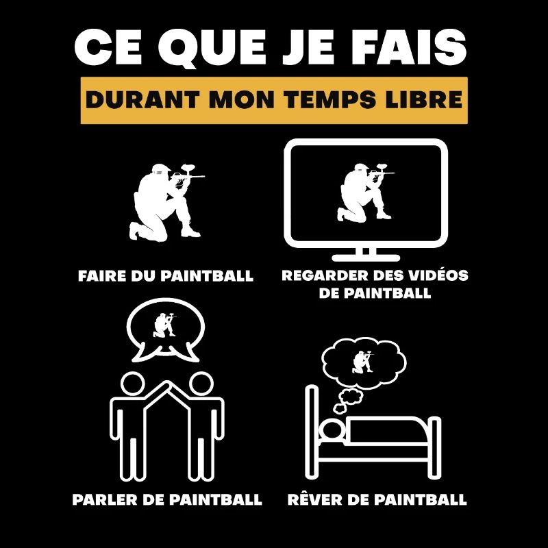 paintball durant temps libre