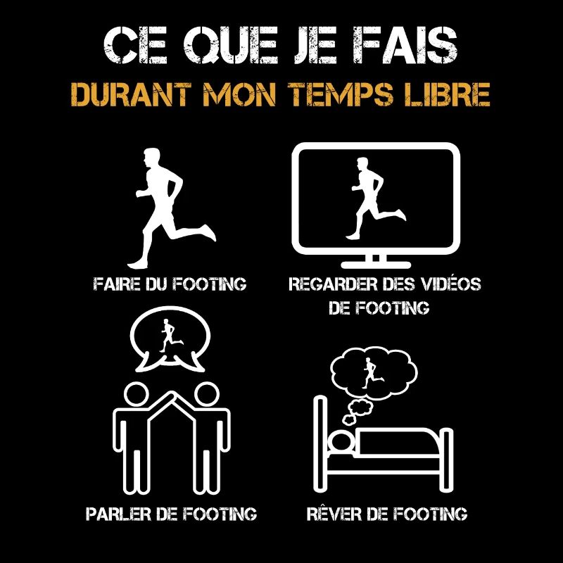 ce que je fais durant mon temps libre footing