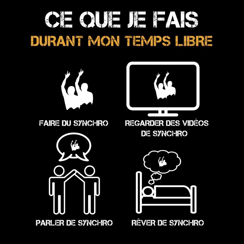 ce que je fais durant mon temps libre synchro