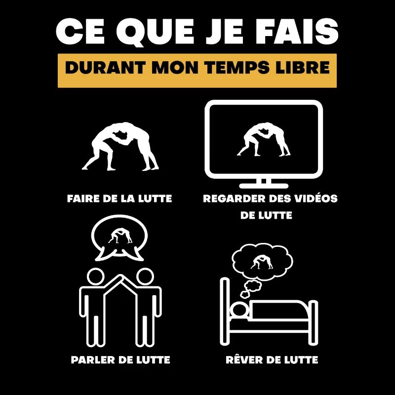 durant temps libre Lutte