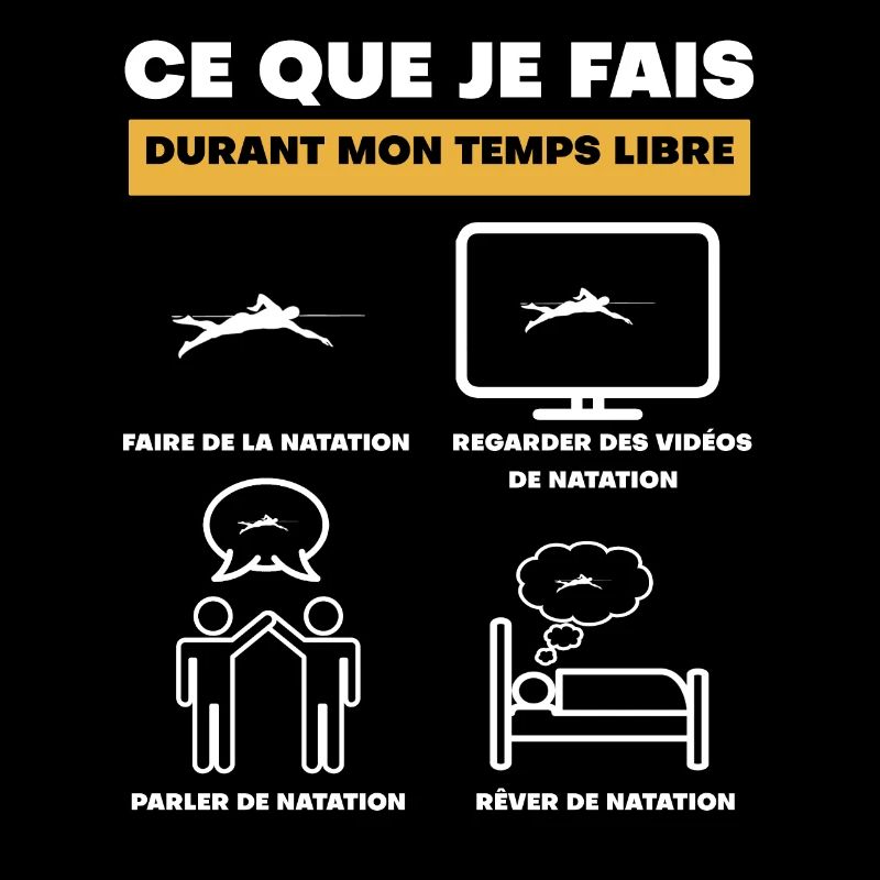 durant temps libre natation