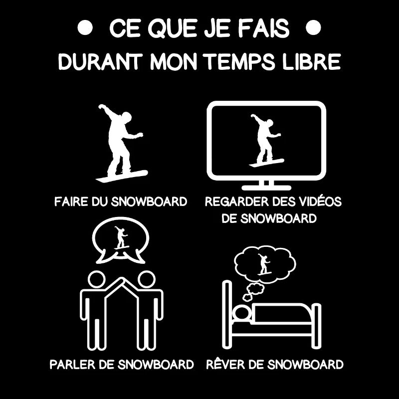 cadeau snowboard temps libre