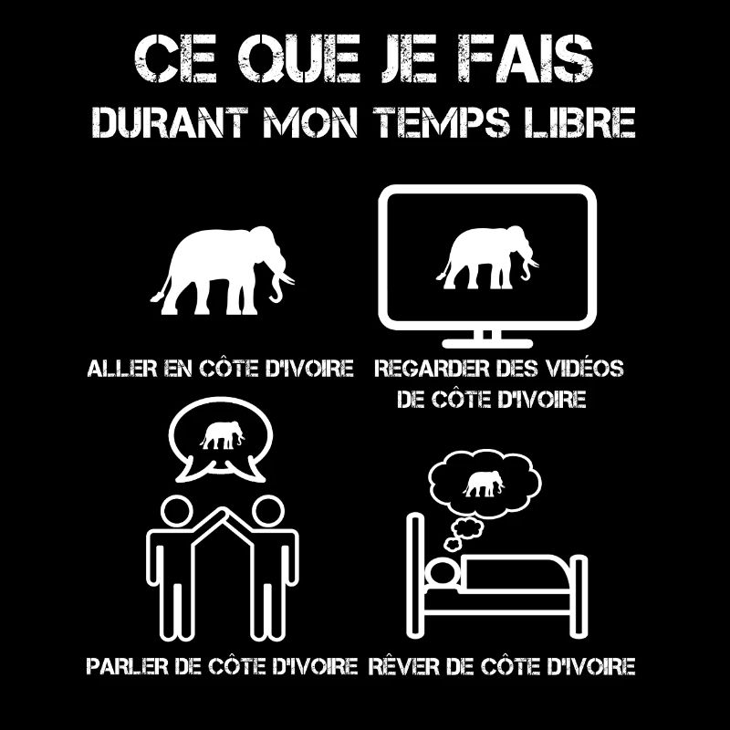 temps libre côte d'ivoire éléphant
