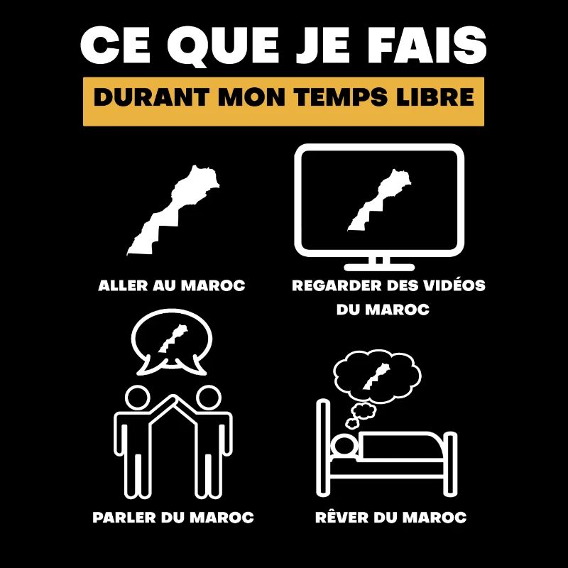 maroc pays durant temps libre
