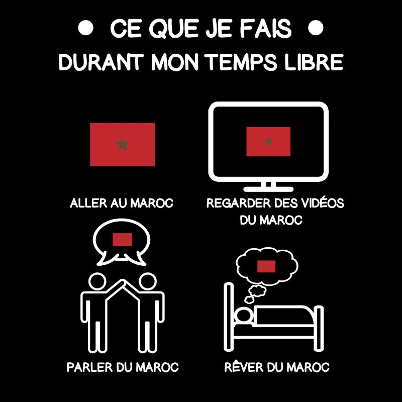 cadeau maroc drapeau temps libre voyage