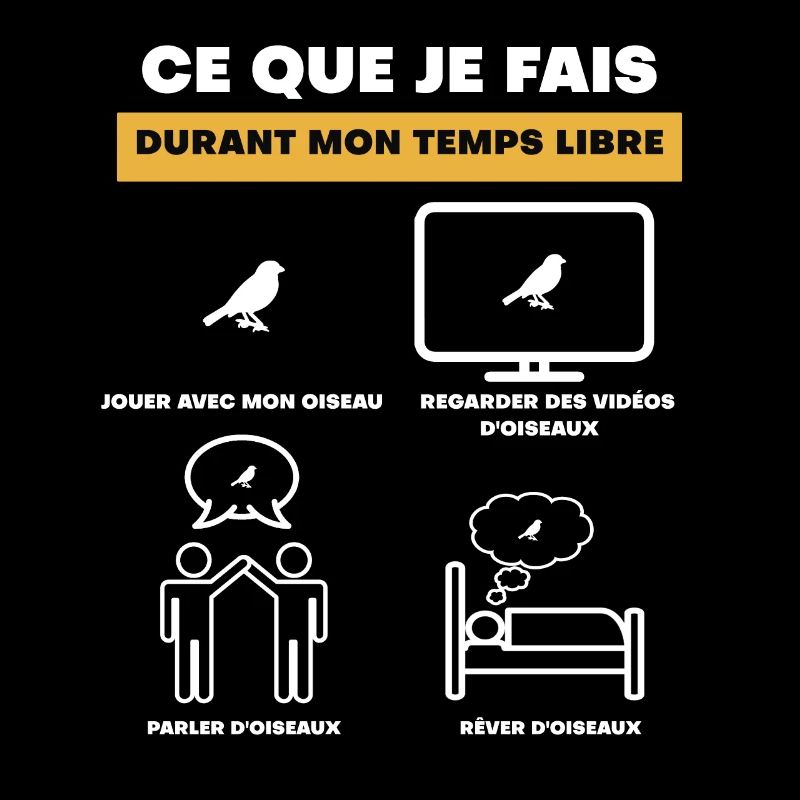 cadeau oiseau temps libre
