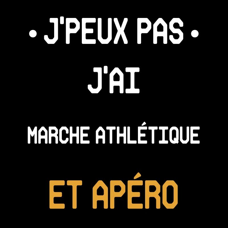 I can't I have an athletic walk and aperitif