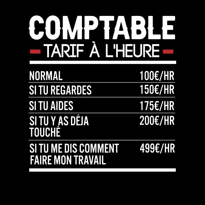 Comptable Idée Cadeau Humour Comptabilité