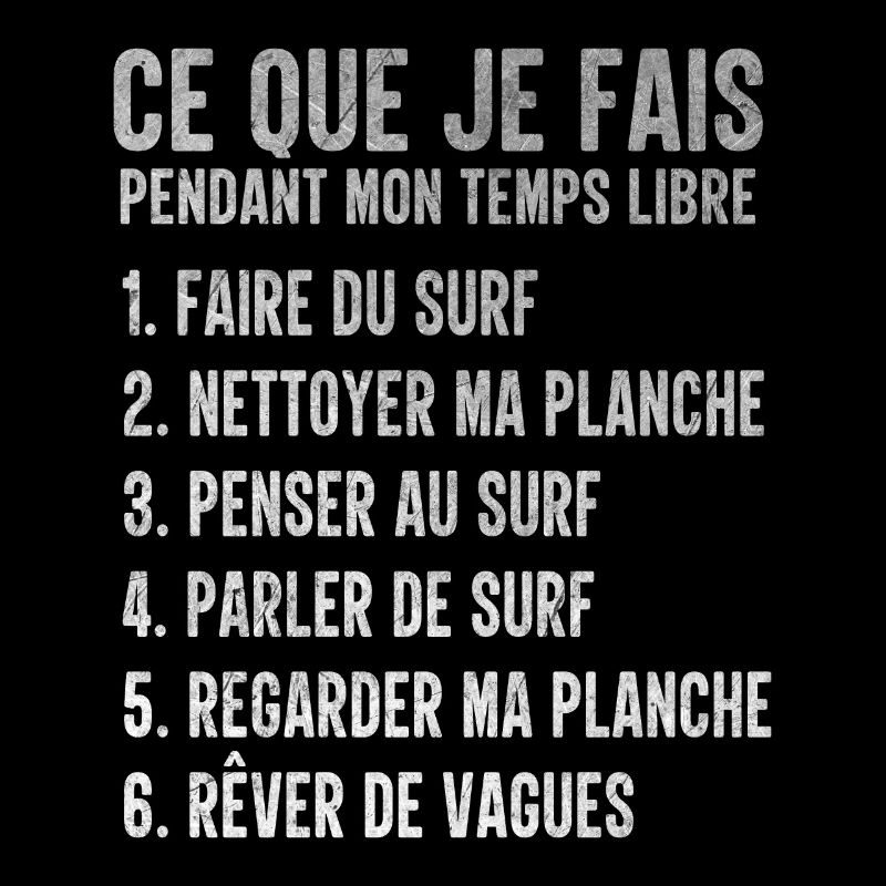 Surf Temps Libre Idée Cadeau Pour Surfeur