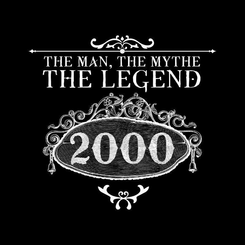 2000 | Vintage Legend since 2000 birthday
