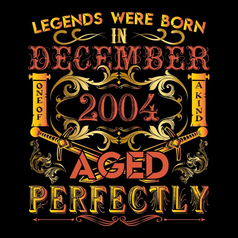December 2004 - birthday 2004 legends were born.