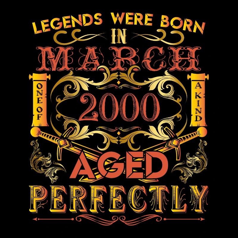 March 2000 - birthday 2000 legends were born.