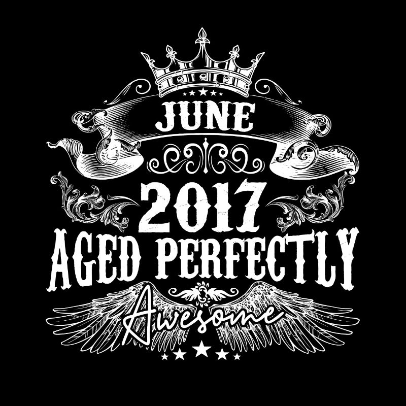 | 2017 Juni 2017 Geburtstag Perfekt gealtert