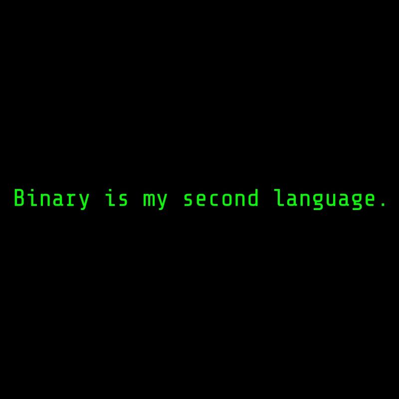 Code First, Binary is My Second Language