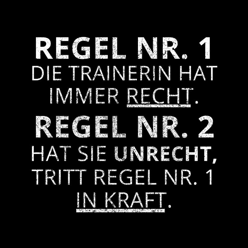 Trainerin Lustig Geschenk Spruch