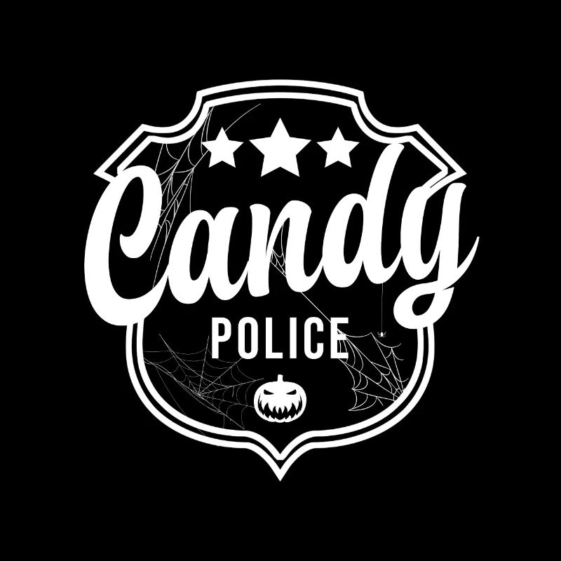 Halloween Süßigkeiten Polizei Verkleidung Kostüm