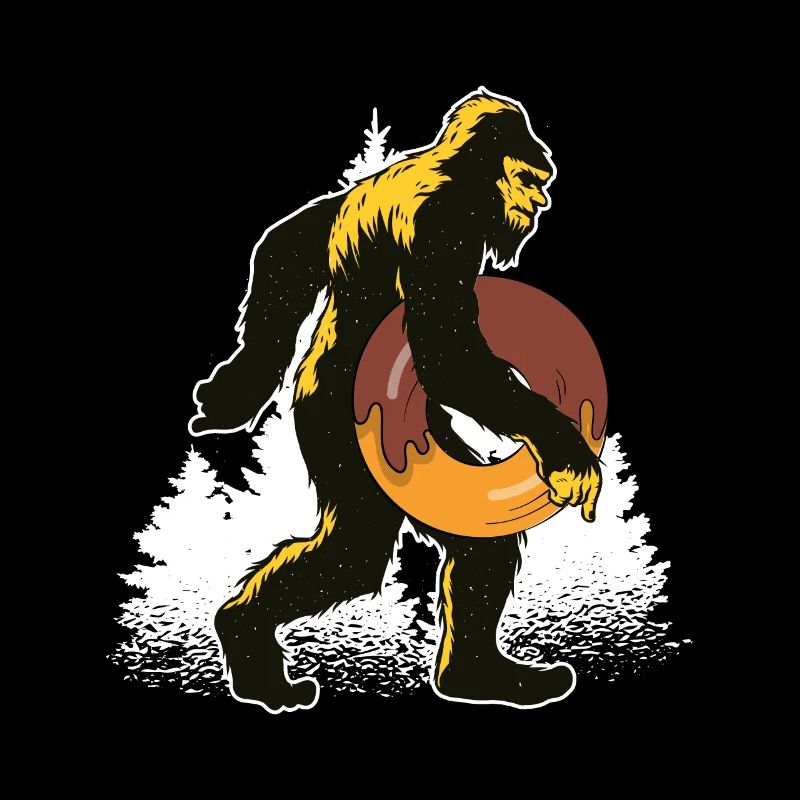 Donut donut pastry baking gift bigfoot