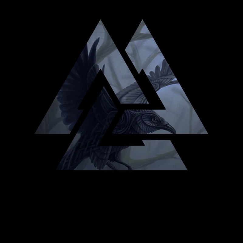 Wikinger Viking Valhalla Odin Thor Nordmann Rabe