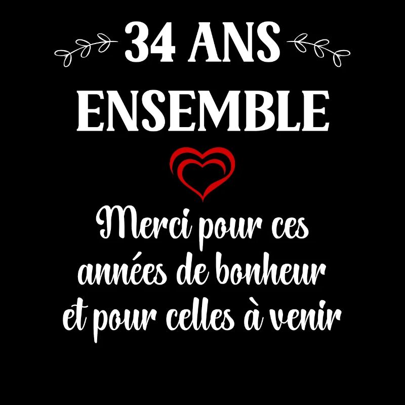 34 ans ensemble