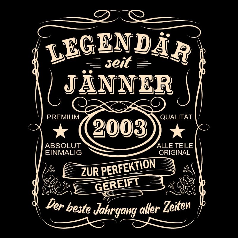 Legends January 2003 Born in 2003