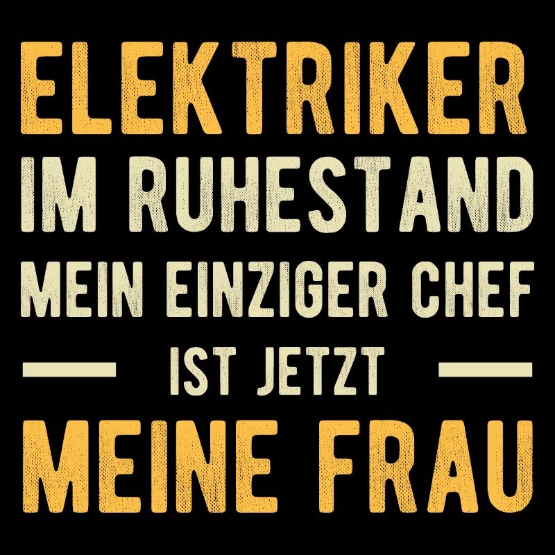 Elektriker Ruhestand Ehepaar