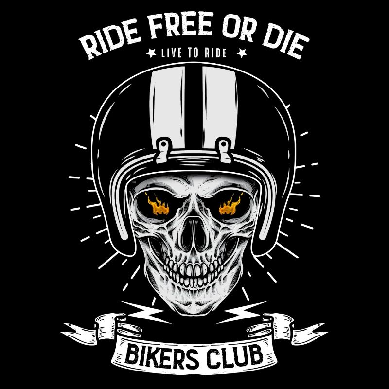 Legendary biker gift man passion motorcycle