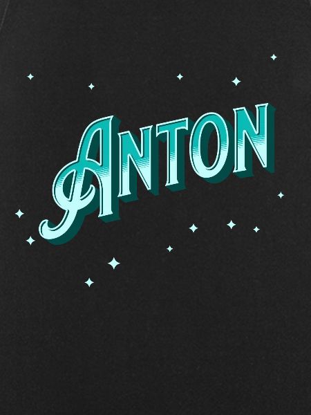 Anton name personalized