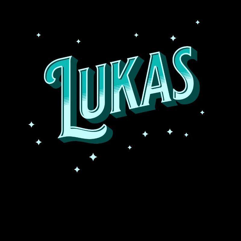 Lukas' name personalized