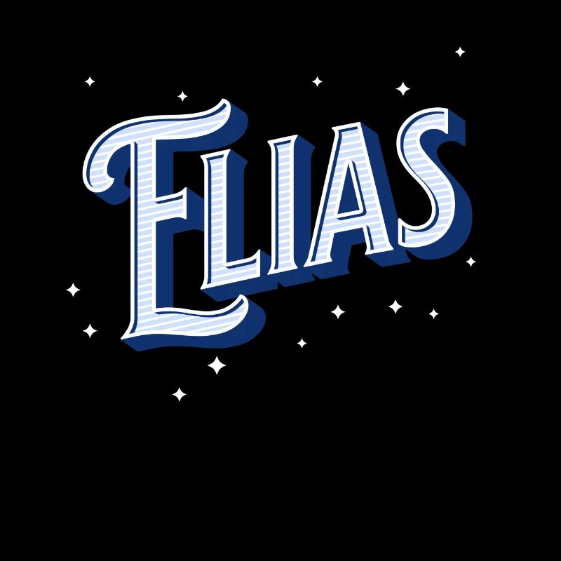 Elijah's name personalized