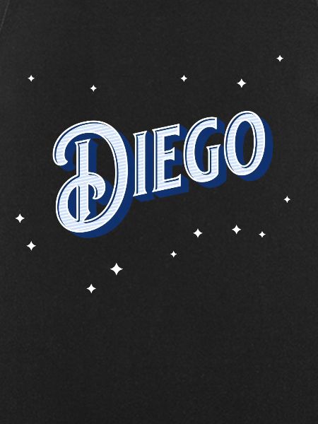 Diego names personalized