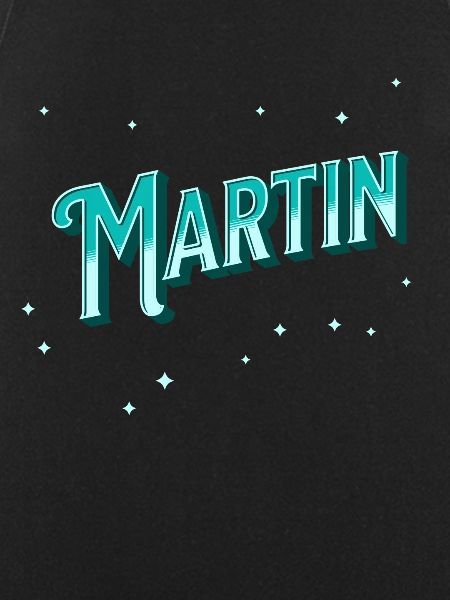Martin names personalized