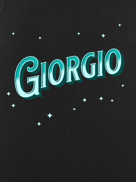 Giorgio name personalized