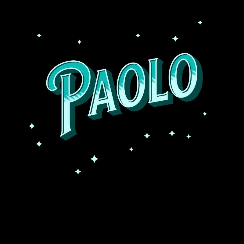 Paolo name personalized