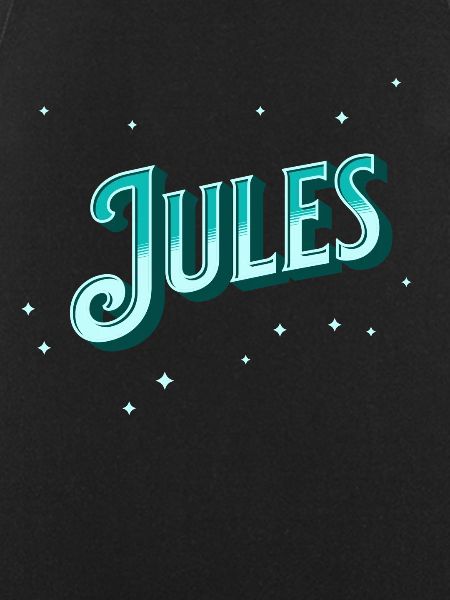 Jules name personalized