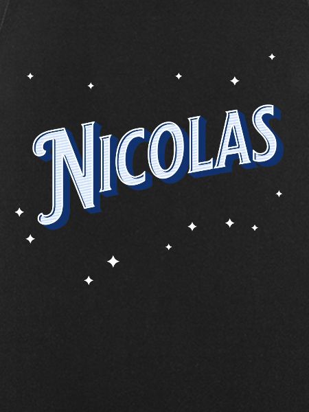 Nicola's name personalized
