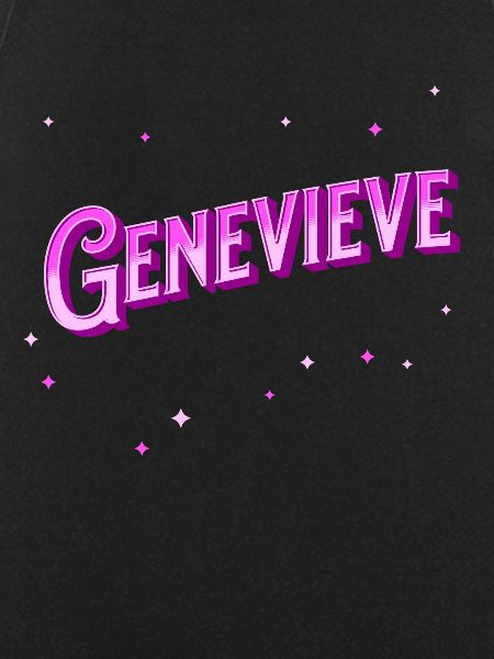Genevieve names personalized