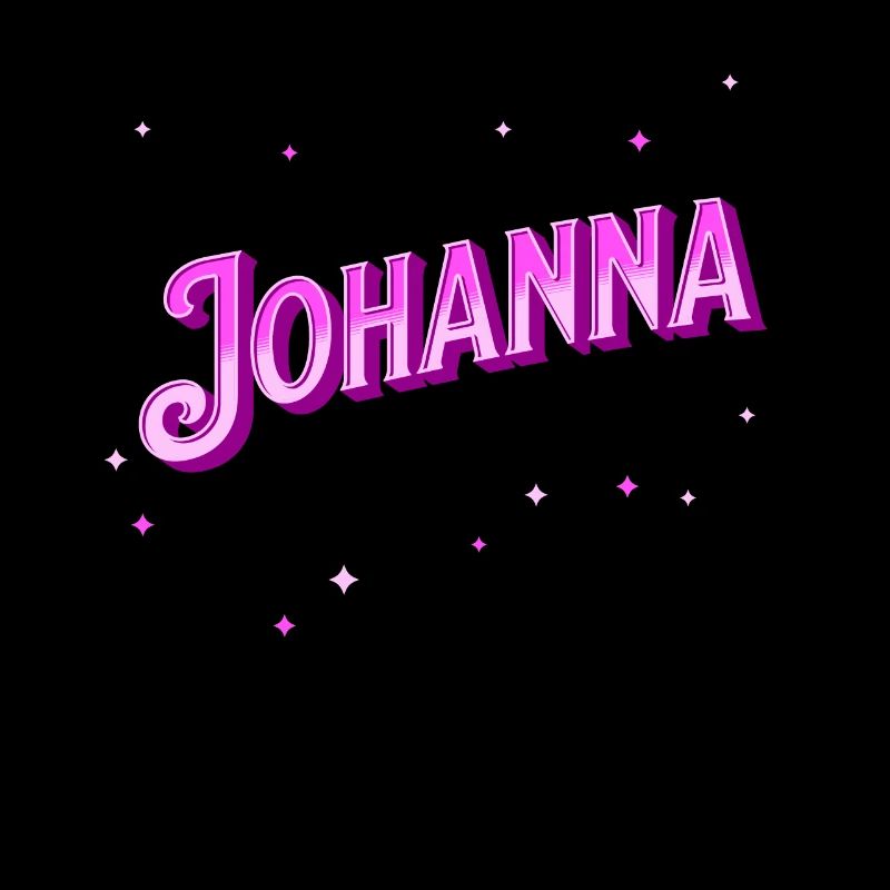 Johanna's name personalized