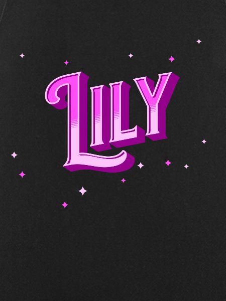 Lily name personalized