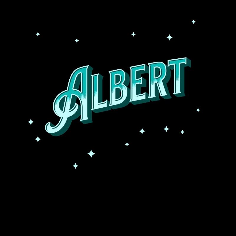 Albert name personalized
