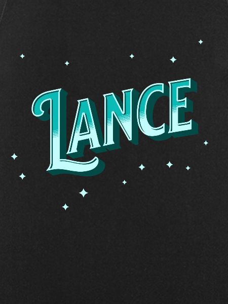 Lance name personalized