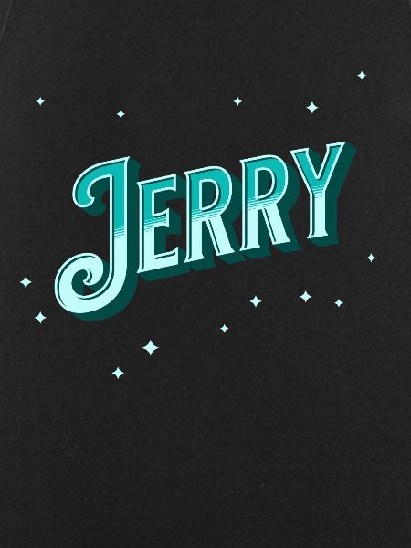 Jerry name personalized