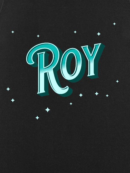 Roy name personalized