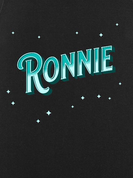 Ronnie name personalized