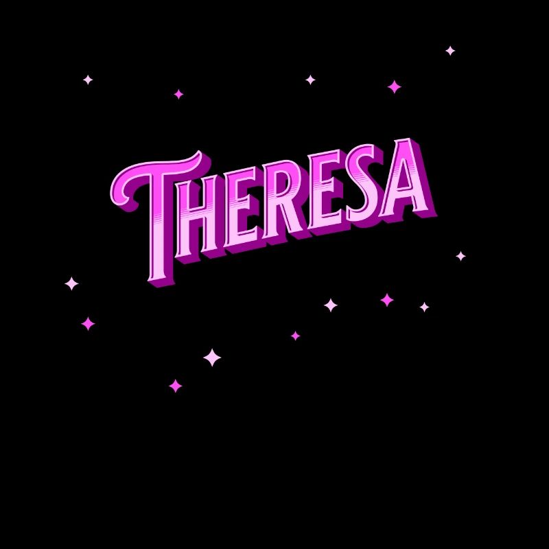 Theresa's name personalized