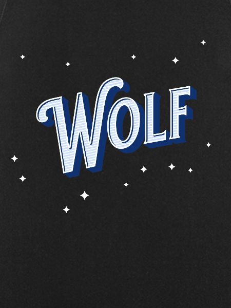 Wolf name personalized