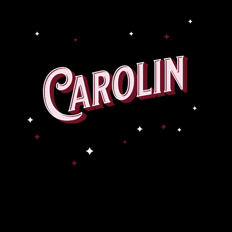 Carolin's name personalized