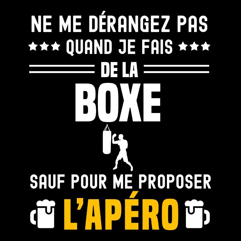 boxe ne dérangez pas sauf apéro
