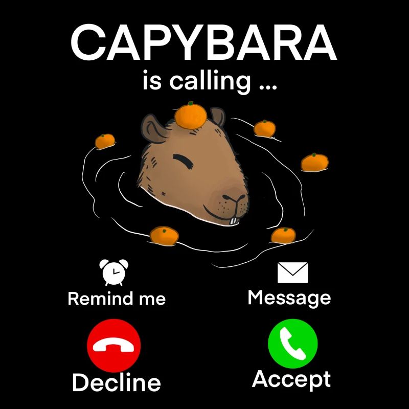 Capybara Anruf